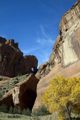 Window Rock at Canyon de Chelly National Monument in Arizona