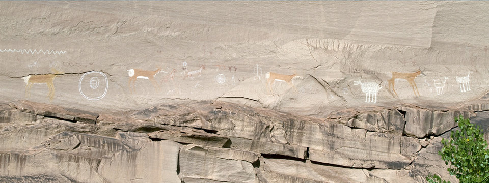 Canyon de Chelly Precolumbian Pictographs