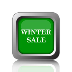 Winter sale icon