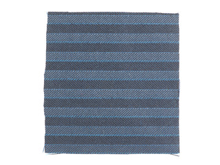Blue fabric sample