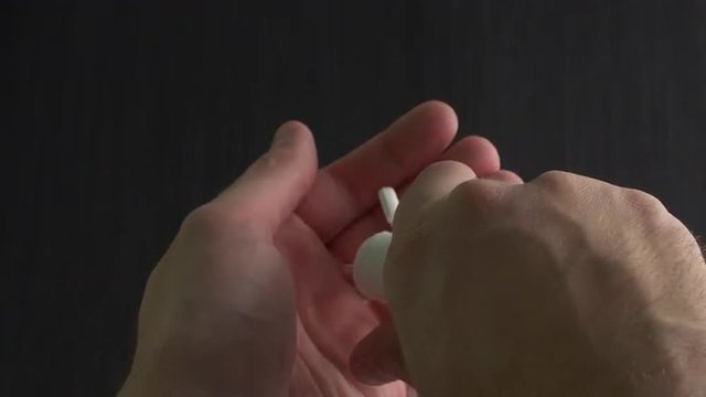 washing hands with rubbing alcohol