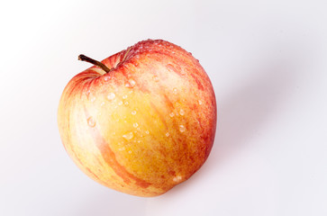 Apfel schräg