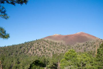Sunset Crater Volcano National Monument near Flagstaff, Arizona