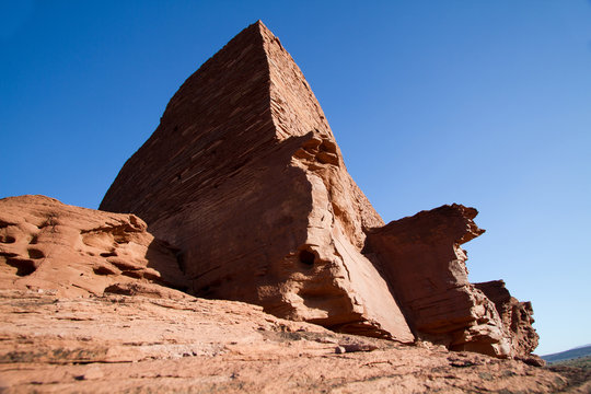 Precolumbian ruins at Wupatki  National Monument near Flagstaff, Arizona