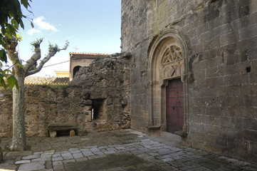 Church of Sant Pere, village of "Gala and Dali" Girona