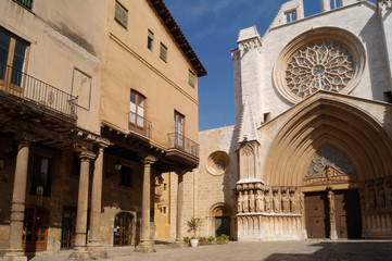 Obraz premium Cathedral of Tarragona, Cataluña , Spain