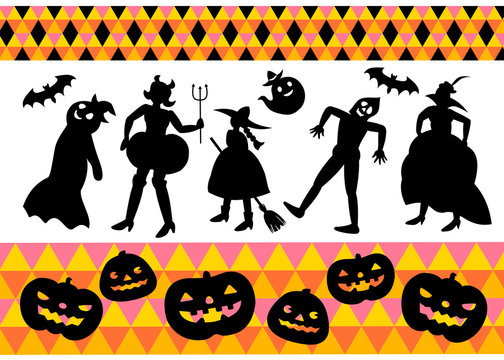 ハロウィン　素材2