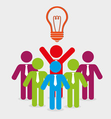Big idea, creative and intelligence