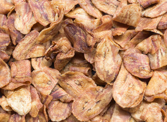 Traditional Thai fried banana