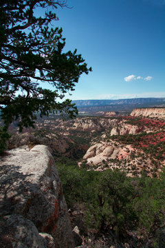 Dramatic long views at Dinosaur National Monument in Utah and Colorado