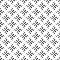 Geometric Illusion Seamless Pattern