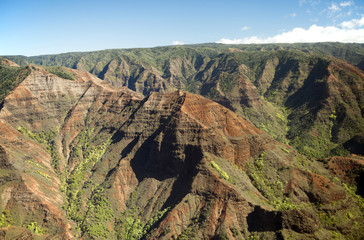 Waimea Canyon Aerial, Kauai, Hawaii-10