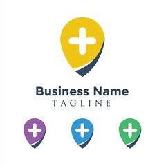 medical logo icon vector