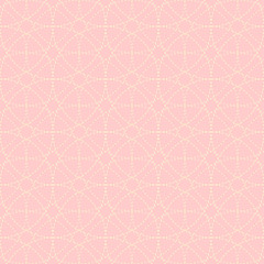 Fototapeta premium Geometric circle seamless pattern.