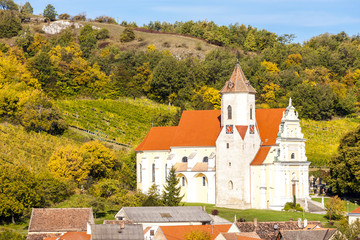 Fototapeta premium church of Falkenstein, Lower Austria, Austria