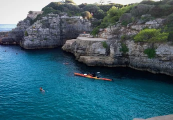 Photo sur Plexiglas Cala Pregonda, île de Minorque, Espagne Menorca
