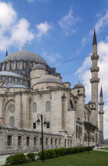 Fototapeta na wymiar Suleymaniye Mosque, Istanbul