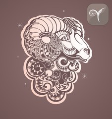 Zodiac signs - Aries 