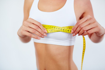 Measuring chest size