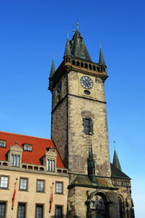 Fototapeta na wymiar City hall in Prague