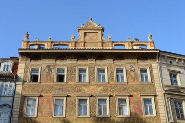 Building on Old Town Square  in Chech Republic, Prague