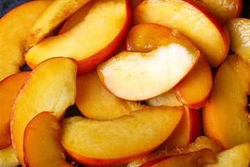 peach closeup
