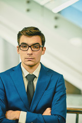Obraz premium Handsome employee