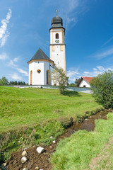 Kirche in Petersthal, Allgäu