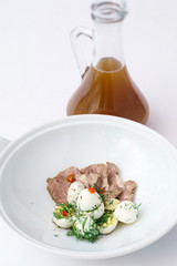 okroshka with kvass