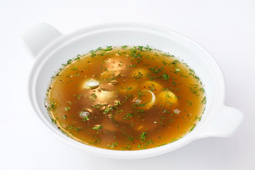 okroshka with kvass