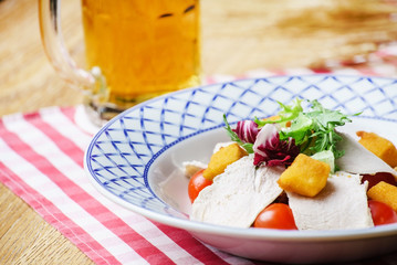 salad in the bar
