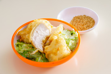 tempura chicken