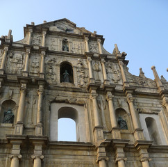 Obraz premium Ruins of St. Paul's
