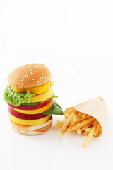 ハンバーガーセット