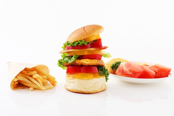 ハンバーガーセット