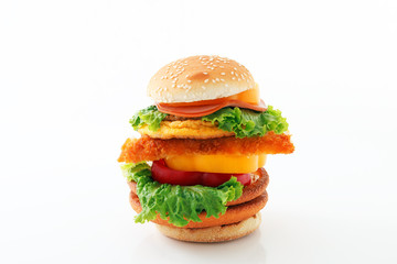 おいしそうなハンバーガー