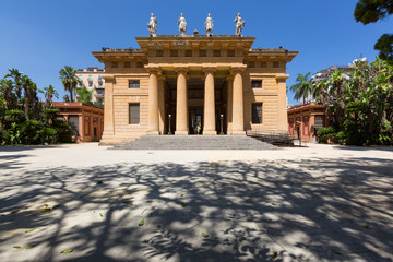 PALERMO (Italy) - Botanical Garden, Gymnasium