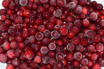 Frozen cowberry