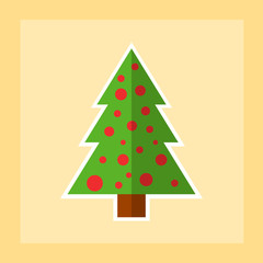 Christmas tree icon