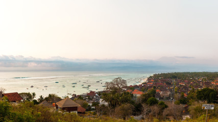 Jungutbatu Village During Sunset, Lembongan, Indonesia