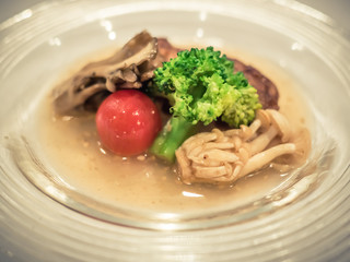 Traditional Japanese food