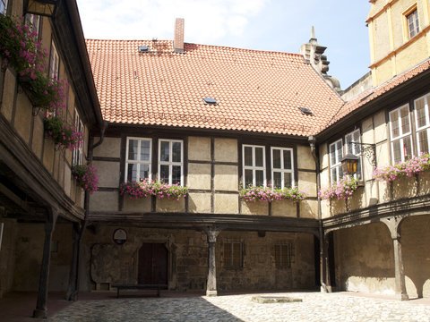 Quedlinburg - Innenhof am Dom