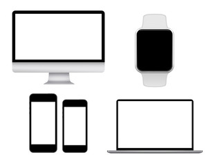 Smart phones, smart watch and modern computers 