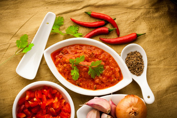Hot chili sauce