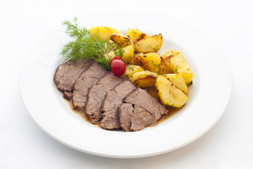 Pork with poatoes