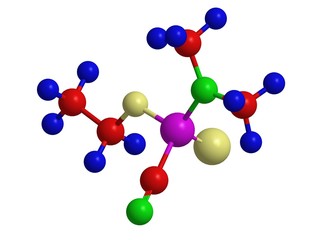 Molecular structure of tabun