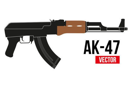 Russian Rifle AK47.