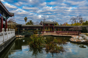 Pagoda in Chinese garden