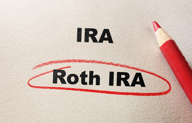 Roth IRA red circle