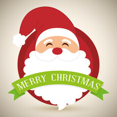 Merry christmas card design.